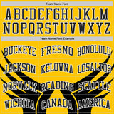 Custom Yellow Black-White Wing Boho Style Round Neck Sublimation Basketball Uniform Jersey