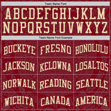 Custom Maroon-Cream Tribal Ethnic Aztec Sun Stone Side Panel Stripe Round Neck Sublimation Basketball Set Jersey
