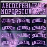 Custom Purple-Light Purple Nebula Starry Aurora Galaxy Space Round Neck Sublimation Basketball Uniform Jersey