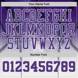 Custom Purple White-Black Nebula Starry Galaxy Space Round Neck Sublimation Basketball Uniform Jersey