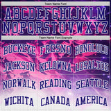Custom White Dark Purple-Pink Nebula Starry Galaxy Space Round Neck Sublimation Basketball Uniform Jersey