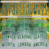 Custom Yellow Green Gray-White Nebula Starry Galaxy Space Round Neck Sublimation Basketball Uniform Jersey