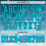Custom Blue Lakes Blue Black-White Nebula Starry Galaxy Space Round Neck Sublimation Basketball Uniform Jersey