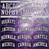 Custom Purple White-Black Nebula Starry Aurora Galaxy Space Round Neck Sublimation Basketball Uniform Jersey