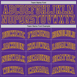 Custom Purple-Yellow Dot Gradient Round Neck Sublimation Basketball Uniform Jersey