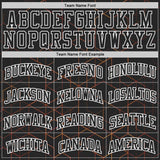 Custom Black-White Geometric Grid Round Neck Sublimation Basketball Uniform Jersey