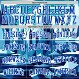 Custom Blue Red White-Thunder Blue Glacier Mountain Geometric Round Neck Sublimation Basketball Uniform Jersey