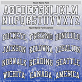 Custom Blue White-Black Hiphop Street Graffiti Splatter Round Neck Sublimation Basketball Uniform Jersey