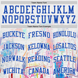 Custom White Red-Thunder Blue Hiphop Street Graffiti Round Neck Sublimation Basketball Uniform Jersey