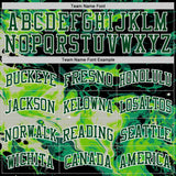 Custom Black Green-White Psychedelic Acid Fluid Round Neck Sublimation Basketball Uniform Jersey