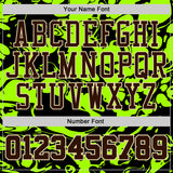 Custom Green Brown-Cream Psychedelic Acid Fluid Round Neck Sublimation Basketball Uniform Jersey