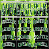 Custom Green Black-White Psychedelic Acid Fluid Round Neck Sublimation Basketball Uniform Jersey