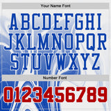 Custom White Red-Thunder Blue Marble Swirl Liquid Fluid Round Neck Sublimation Basketball Uniform Jersey