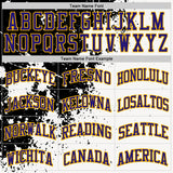Custom White Dark Purple Black-Gold Paint Splatter Round Neck Sublimation Basketball Uniform Jersey