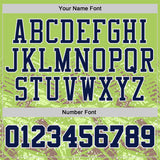 Custom Green Navy-White Vintage Geometric Fragment Round Neck Sublimation Basketball Uniform Jersey