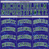 Custom Dark Purple Green Blue-White Grunge Fragment Round Neck Sublimation Basketball Uniform Jersey