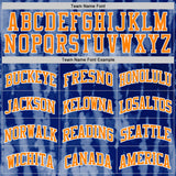 Custom Tie Dye Bay Orange-White Stripe Round Neck Sublimation Basketball Uniform Jersey