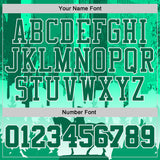 Custom Green-White Boston Cowboy Round Neck Sublimation Basketball Uniform Jersey