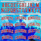 Custom Blue Red-White Detroit Silhouette Splash Watercolor Round Neck Sublimation Basketball Uniform Jersey