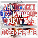 Custom White Red-Royal Philadelphia US Flag Liberty Bell Round Neck Sublimation Basketball Uniform Jersey