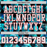Custom Black White Blue-Red Diamond Geometric Round Neck Sublimation Basketball Uniform Jersey