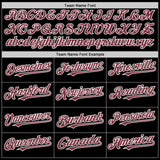 Custom Black Burgundy-White Mesh Authentic Throwback Baseball Jersey