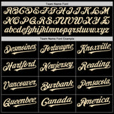 Custom Black Cream Mesh Authentic Throwback Baseball Jersey