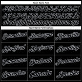 Custom Stitched Black Gray Sports Pullover Sweatshirt Hoodie