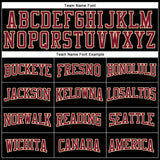 Custom Black Cream-Crimson Authentic Football Jersey