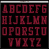 Custom Black Crimson Authentic Baseball Jersey