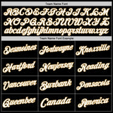 Custom Black Old Gold-Purple Authentic Throwback Basketball Jersey