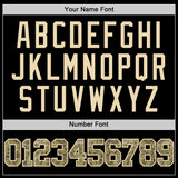 Custom Black Camo-Cream Authentic Basketball Jersey