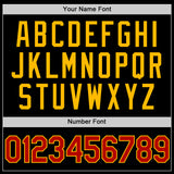 Custom Black Red-Gold Authentic Basketball Jersey