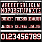Custom Black White-Red Authentic Football Jersey