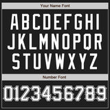 Custom Black White Authentic Baseball Jersey