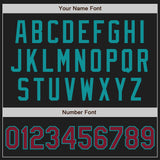 Custom Stitched Black Crimson-Teal Baseball Pullover Sweatshirt Hoodie