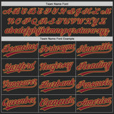 Custom Black Old Gold-Crimson Authentic Baseball Jersey