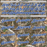 Custom Camo Royal Red White-Olive Woodland Camouflage Salute To Service Performance T-Shirt