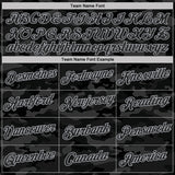 Custom Camo Black-Gray Salute To Service Performance T-Shirt