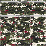 Custom Camo USA Flag Black-Olive Stars & Stripes Raglan Sleeves Salute To Service Authentic Baseball Jersey