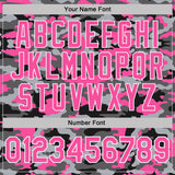 Custom Stitched Camo Pink-White Salute To Service Pullover Sweatshirt Hoodie