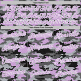 Custom Stitched Camo Light Purple-White Salute To Service Pullover Sweatshirt Hoodie