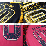 Custom Orange Brown-White Drift Fashion Football Jersey