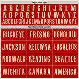 Custom Cream Light Blue-Red Authentic Baseball Jersey