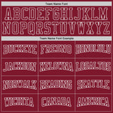Custom Stitched Crimson-White Pullover Sweatshirt Hoodie