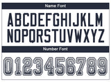 Custom Light Gray Navy-White Drift Fashion Football Jersey