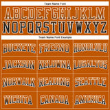 Custom Stitched Texas Orange Black-White Fade Fashion Arrow Sports Pullover Sweatshirt Hoodie