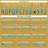 Custom Stitched Old Gold Midnight Green-White Fade Fashion Arrow Sports Pullover Sweatshirt Hoodie