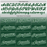 Custom White Green Authentic Fade Fashion Baseball Jersey