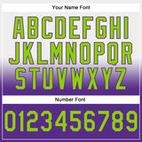 Custom Stitched White Neon Green-Purple Fade Fashion Sports Pullover Sweatshirt Hoodie